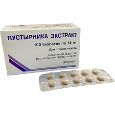 Пустырник экстракт таблетки 14мг N100 Вифитех ЗАО