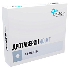 Дротаверин таблетки 40мг N100 Озон