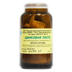 Цинковая паста 25г