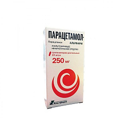 Парацетамол-Альтфарм суппозитории ректальные 250мг N10