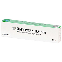 Теймурова паста для наружного применения 50г Тульская ФФ