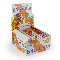 Баба-яга конфеты жевательные со вкусом апельсина 11г