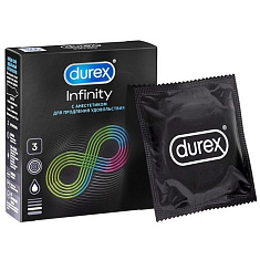 DUREX презервативы Infinity гладкие с анестетиком вариант 2 N3