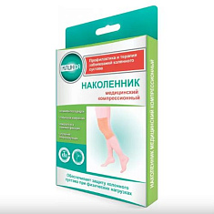 Клинса Наколенник компрессионный бежевый размер M