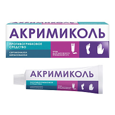 Акримиколь 2% крем для наружного применения 30г