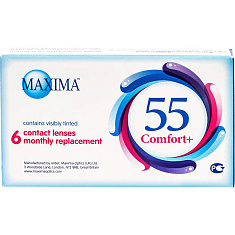 Линзы контактные Maxima 55 comfort+  -5,00 N6
