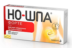 Но-Шпа Форте таблетки 80мг N24