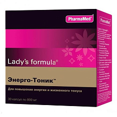 Ледис формула Энерго-тоник капсулы N30