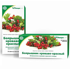 Боярышника кроваво-красного цветки 1,5г №20 Лекра-Сэт