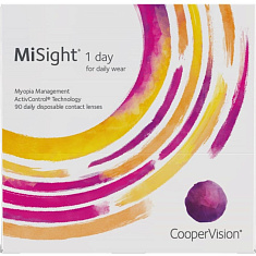CooperVision MiSight 1 day линзы контактные однодневные №90 sph -4.50