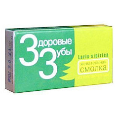 Смолка жевательная Siblarix-Здоровые Зубы таблетки 1г N10