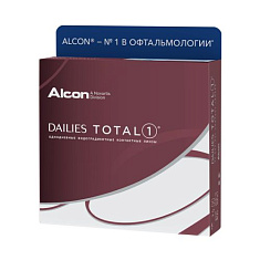 Линзы контактные ALCON DAILIES TOTAL однодневные водоградиентные -6,50 N90
