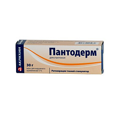 Пантодерм мазь д/наружн применения 5% 30г N1 туба