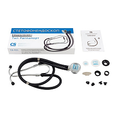 CS Medica Стетофонендоскоп  CS-421 черный