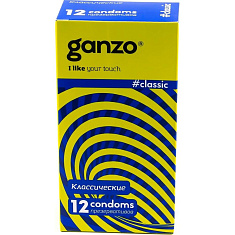 Ganzo Classic Презервативы классические №12