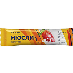 ЗдравСити батончик мюсли Клубничный в йогуртной глазури 30 г