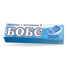 БОБС леденцовая карамель со вкусом ментола Ледяная свежесть N10