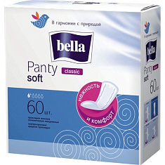Bella прокладки ежедневные Panty Soft classic N60