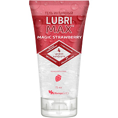 Лубримакс Гель интимный Magic Strawberry 75мл