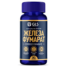 GLS Железа фумарат капсулы 270мг N60