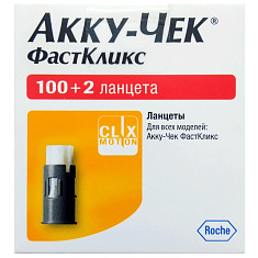 Ланцеты Акку-чек ФастКликс N102