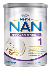 НАН 1 OptiPro HA гипоаллергенная смесь (0-6 мес) 400г