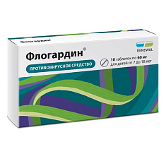 Флогардин таблетки п.п.о. 60мг N10