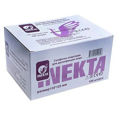 Inekta Салфетка инъекционная спиртовая одноразовая 110х125мм N100