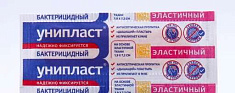 Лейкопластырь бактерицидный Унипласт эластичный на основе ткани 1,9х7,2см N1