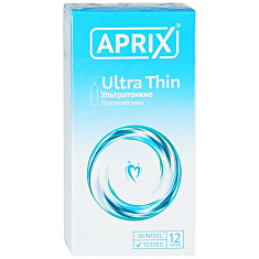 Aprix Ultra Thin презервативы ультратонкие №12