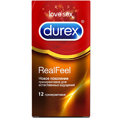 ДЮРЕКС Дюрекс презервативы Real Feel №12