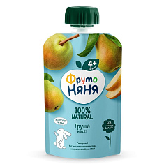 ФрутоНяня Пюре Груша 90 г
