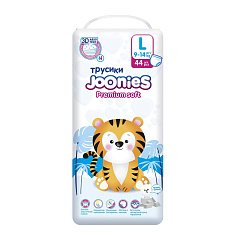 Joonies Premium Soft Подгузники-трусики для детей размер L 9-14кг №44