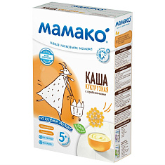 Мамако Каша Кукурузная с пребиотикам на козьем молоке 200гр