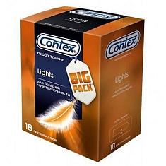 CONTEX Презервативы Lights особо тонкие №18