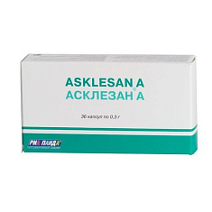 Асклезан А капсулы 0,3г N36