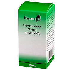 Лимонника семян настойка 25мл Камелия