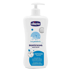 Chicco Пена для ванны Baby Moments Protection 500мл