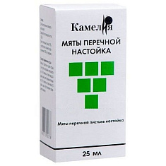 Мяты перечной настойка 25мл Камелия
