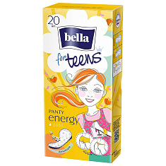 Bella for Teens прокладки ежедневные Energy deo 20шт