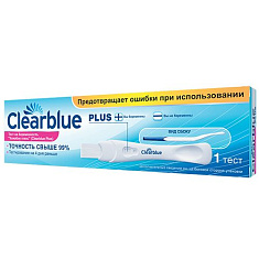 Clearblue Plus Тест для определения беременности №1