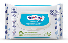 YokoSun Туалетная бумага влажная детская N68