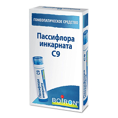 Пассифлора Инкарната С9 Гомеопатический монокомпонентный препарат гранулы гомеопатические 4г Буарон