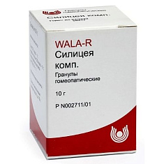 Силицея комп гранулы гомеопатические 10г