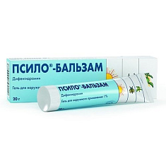 Псило-Бальзам гель для наружн применения 1% 20Г N1 туба