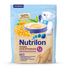 Нутрилон каша безмолочная кукурузная 180г
