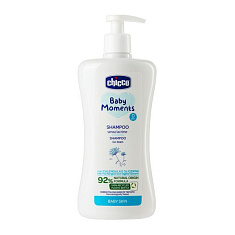 Chicco Шампунь без слез Baby Moments для детей с 0 лет 500мл