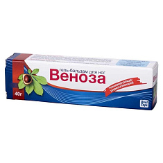 Веноза гель-бальзам для ног 40г