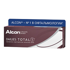 ALCON DAILIES TOTAL Линзы контактные  однодневные водоградиентные -3,50 N30