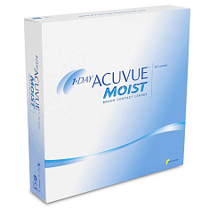 Линзы контактные Акувью/Acuvue 1day Moist №90 /-6,00/